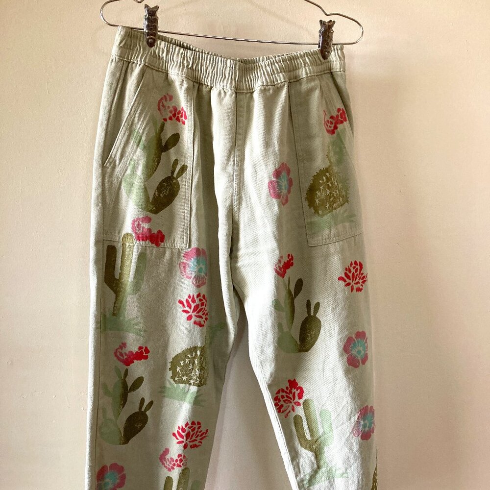 Jungmaven Desert Floral Ocean Pant